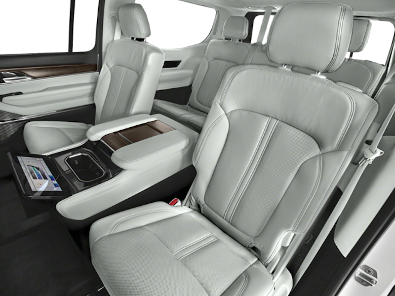 The interior of the Grand Wagoneer for 2025