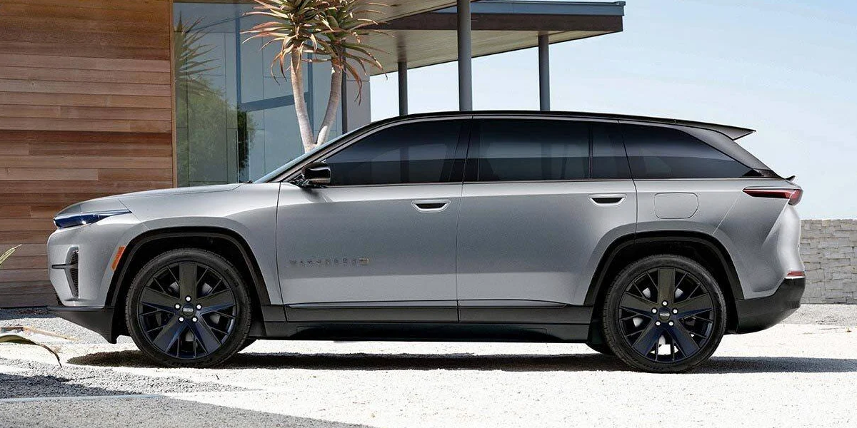 The initial release of the Jeep Wagoneer S