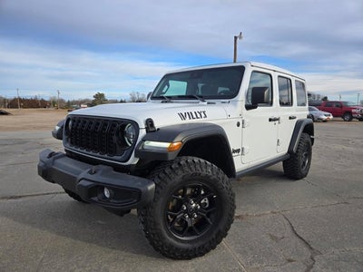 2024 Jeep Wrangler 4-Door Willys 4x4