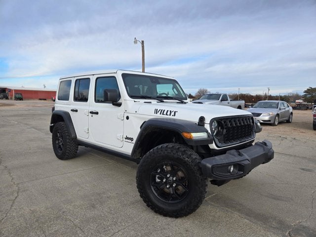 2024 Jeep Wrangler 4-Door Willys 4x4