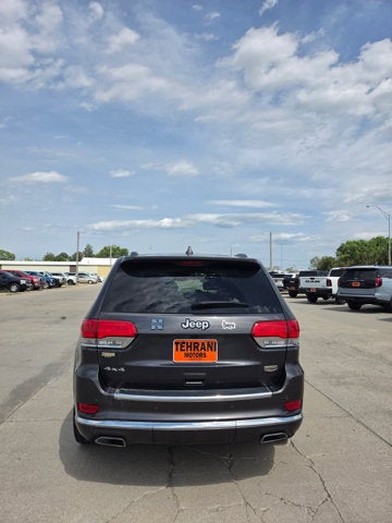 2018 Jeep Grand Cherokee Summit 4x4